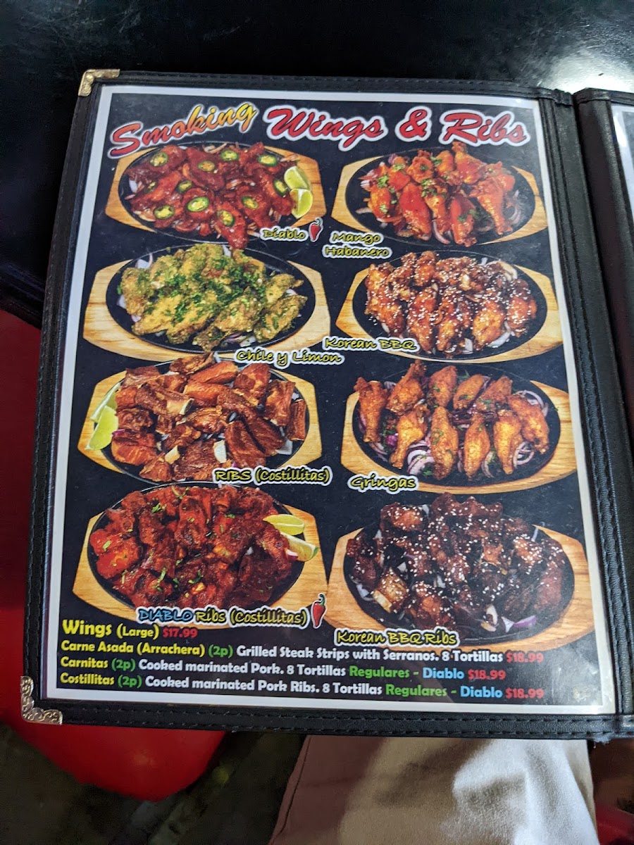 FIRE Mariscos, Wings, Ribs Menu - Image 4
